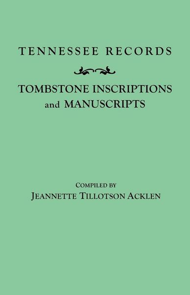 Produktbild: Tennessee Records