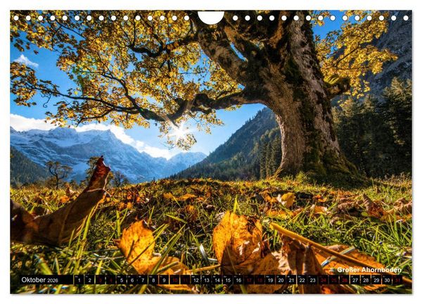 Produktbild: Tirol 2026 - die sch&ouml;nsten Pl&auml;tze (Wandkalender 2026 DIN A4 quer), CALVENDO Monatskalender