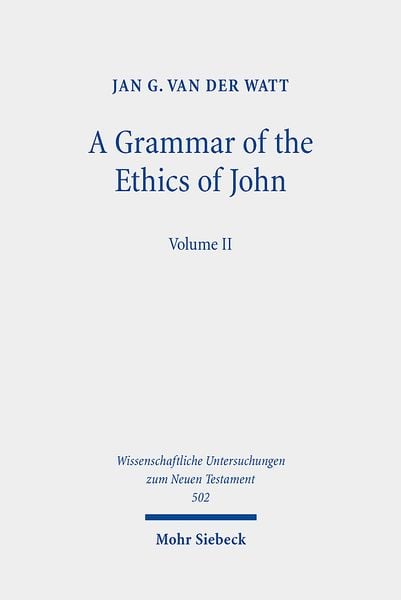 Produktbild: A Grammar of the Ethics of John