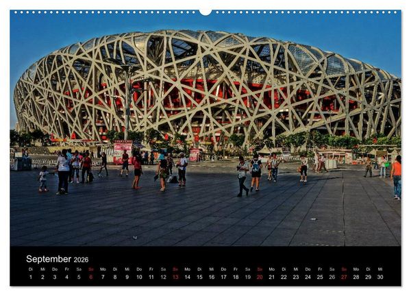 Produktbild: China 2026 - Metropolen und Landschaften (Wandkalender 2026 DIN A2 quer), CALVENDO Monatskalender