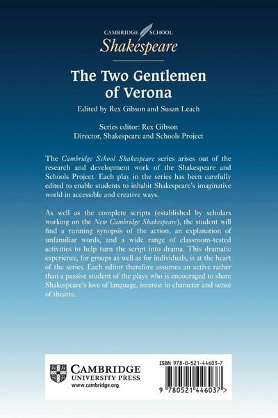 Produktbild: The Two Gentlemen of Verona