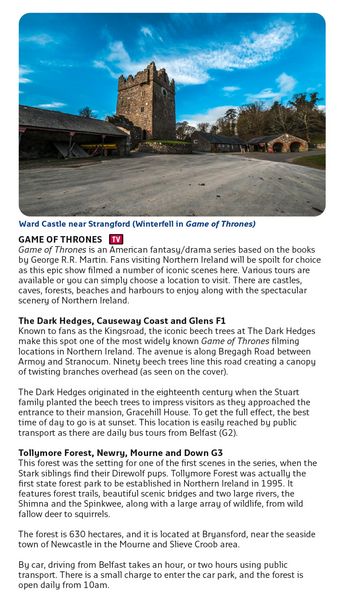 Produktbild: Collins Ireland Film and TV Location Map