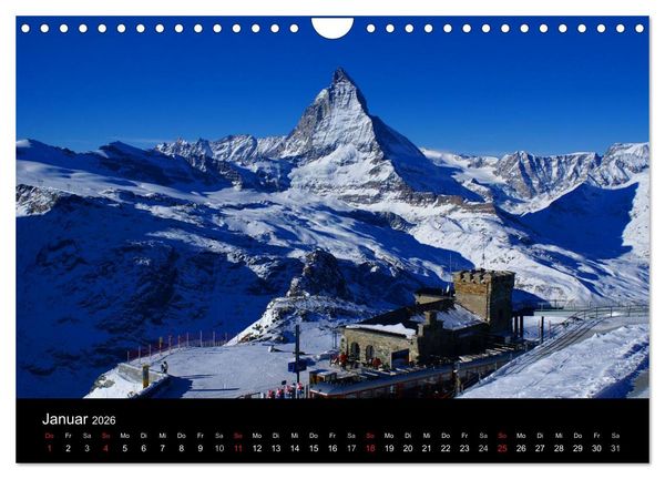Produktbild: Faszination Matterhorn (Wandkalender 2026 DIN A4 quer), CALVENDO Monatskalender