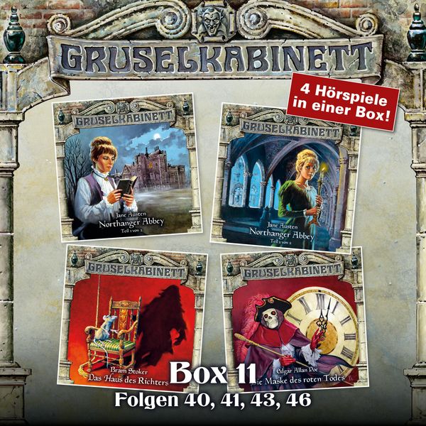 Produktbild: Gruselkabinett - Folgen 40, 41, 43, 46