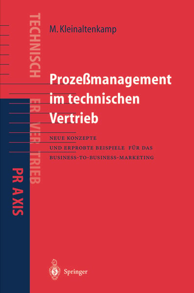 Produktbild: Proze&szlig;management im Technischen Vertrieb