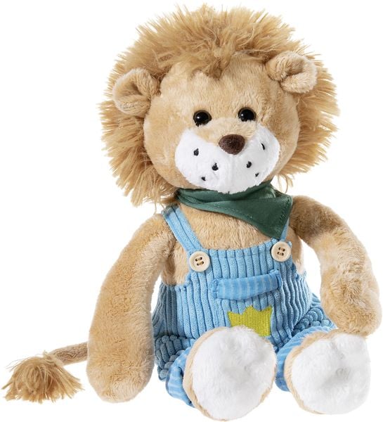 Heunec 335479 - Löwe, Latzhosen Gang, Stofftier, Plüschtier, 35cm