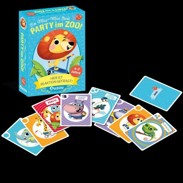 Produktbild: Party im Zoo - Ein Mau-Mau-Spiel (Spiel)