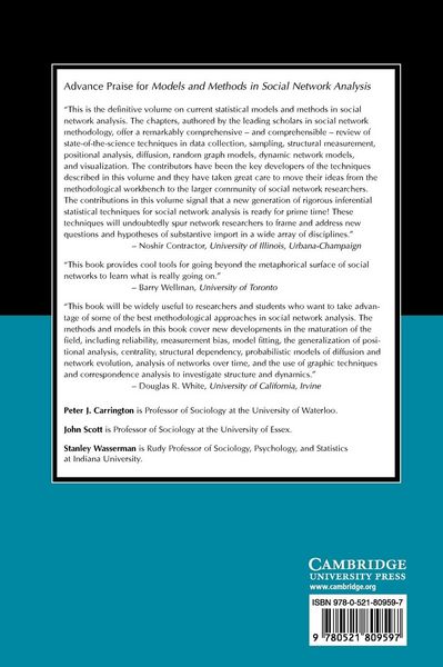 Produktbild: Models and Methods in Social Network Analysis