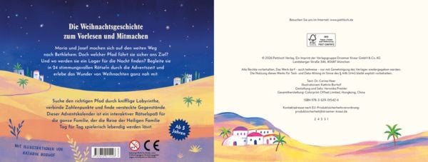 Produktbild: Die spannende Reise nach Bethlehem