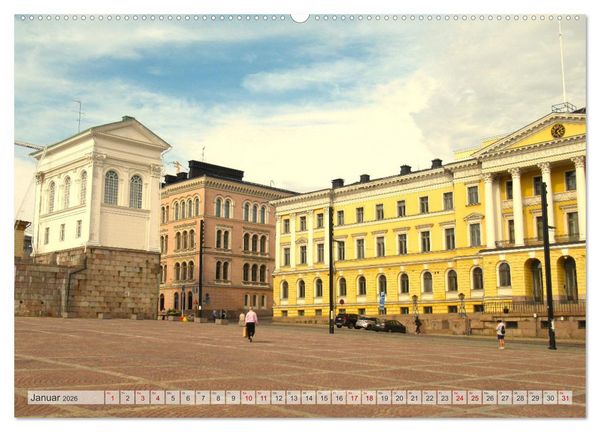 Produktbild: Helsinki und Umgebung - Eine Reise in den S&uuml;den Finnlands (Wandkalender 2026 DIN A2 quer), CALVENDO Monatskalender