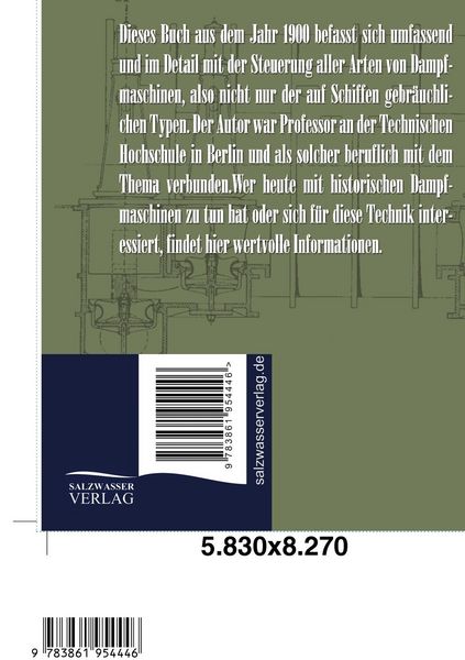 Produktbild: Steuerungen von Dampfmaschinen