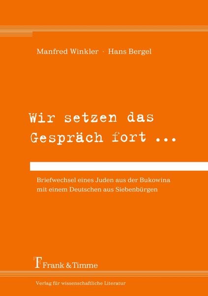 Produktbild: Wir setzen das Gespr&auml;ch fort ...