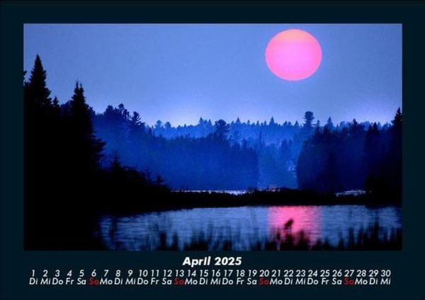 Produktbild: Seeblick 2025 Fotokalender DIN A5