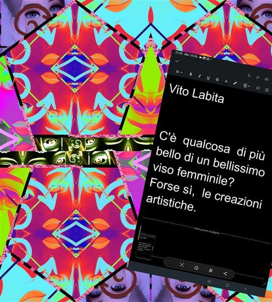 Produktbild: C'&egrave; qualcosa di di pi&ugrave; bello di un Bellissimo viso femminile? Forse si, le creazioni artistiche