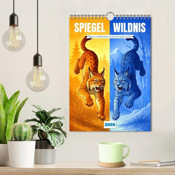 Produktbild: Spiegelwildnis (Wandkalender 2026 DIN A4 hoch), CALVENDO Monatskalender