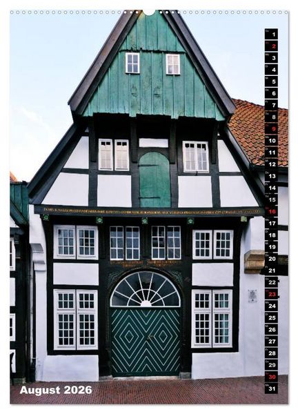 Produktbild: Osnabr&uuml;ck Fassade (Wandkalender 2026 DIN A2 hoch), CALVENDO Monatskalender