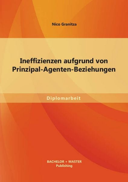 Produktbild: Ineffizienzen aufgrund von Prinzipal-Agenten-Beziehungen