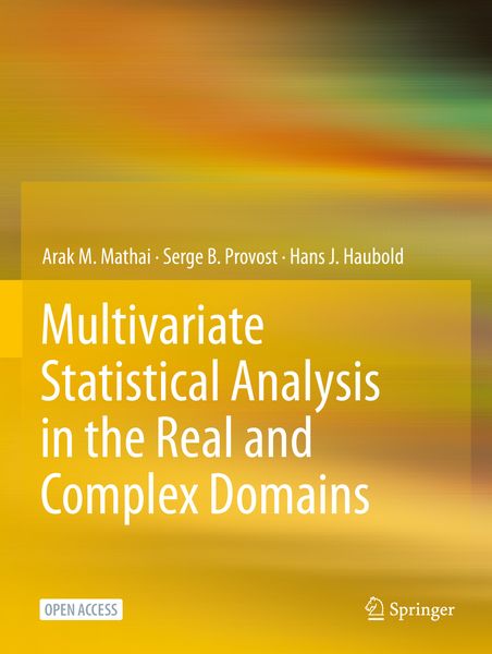 Produktbild: Multivariate Statistical Analysis in the Real and Complex Domains