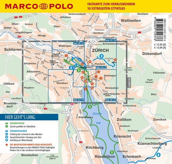 Produktbild: MARCO POLO Reisef&uuml;hrer Z&uuml;rich