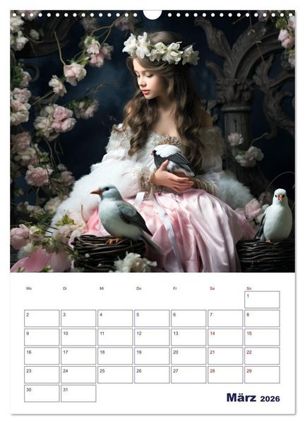 Produktbild: Die lebhafte Jahreszeiten! (Wandkalender 2026 DIN A3 hoch), CALVENDO Monatskalender
