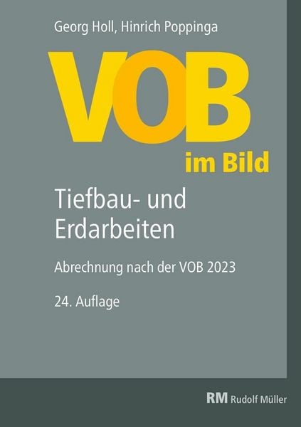 Produktbild: VOB im Bild - Tiefbau- und Erdarbeiten