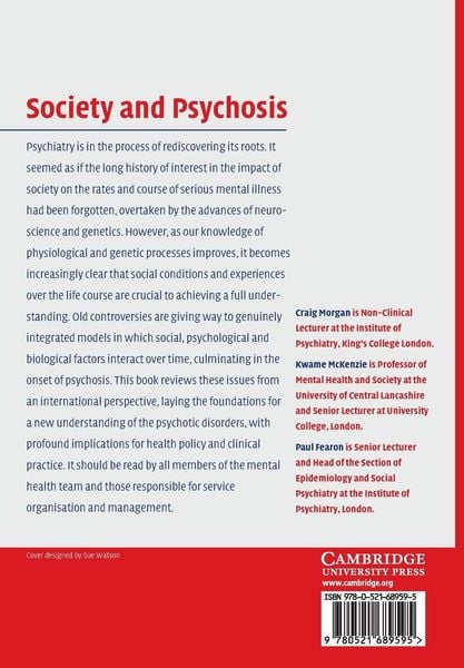 Produktbild: Society and Psychosis