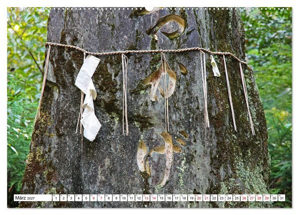 Produktbild: Japan Gl&uuml;cksbringer (hochwertiger Premium Wandkalender 2027 DIN A2 quer), Kunstdruck in Hochglanz