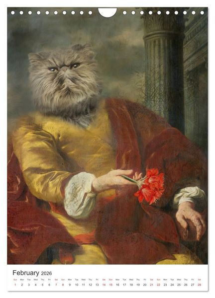 Produktbild: Aristocrat Cats (Wall Calendar 2026 DIN A4 portrait), CALVENDO 12 Month Wall Calendar