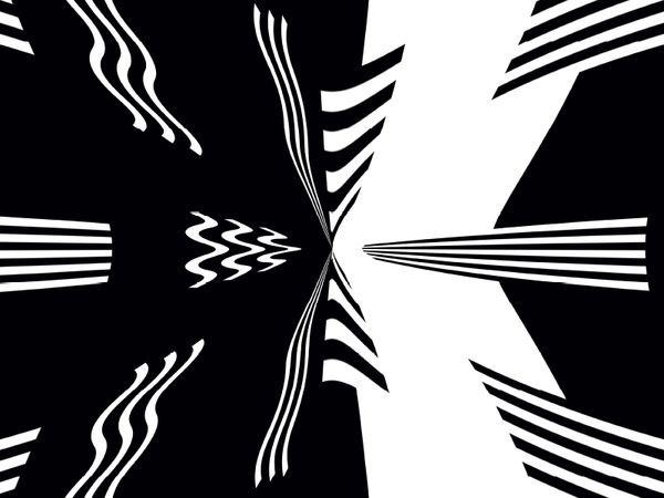Produktbild: CALVENDO Puzzle Chaos in schwarz und wei&szlig; | 1000 Teile Lege-Gr&ouml;&szlig;e 64x48cm Foto-Puzzle f&uuml;r gl&uuml;ckliche Stunden