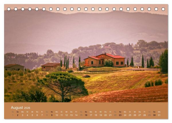 Produktbild: Italienische Momente (Tischkalender 2026 DIN A5 quer), CALVENDO Monatskalender