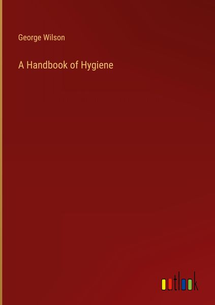 Produktbild: A Handbook of Hygiene