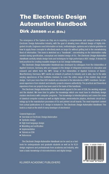 Produktbild: The Electronic Design Automation Handbook