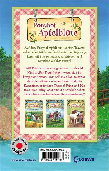 Produktbild: Ponyhof Apfelblüte (Band 19) - Du schaffst das, Prinz!