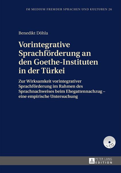 Produktbild: Vorintegrative Sprachf&ouml;rderung an den Goethe-Instituten in der T&uuml;rkei