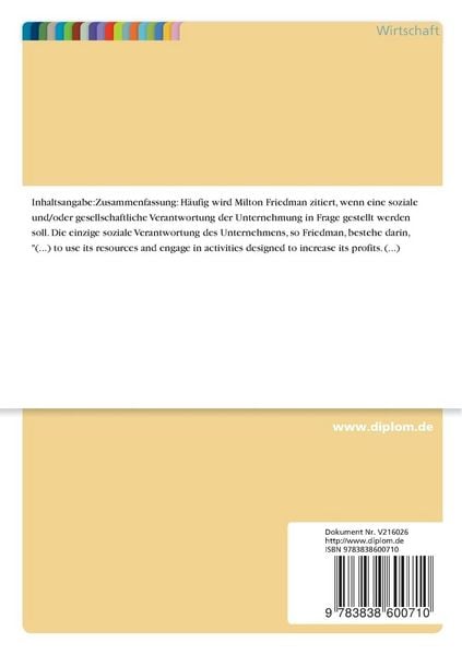 Produktbild: Transaktionskosten&ouml;konomie und Corporate Social Performance