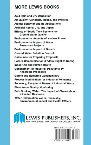 Produktbild: Ground Water Pollution Control