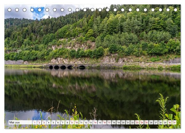 Produktbild: Schwarzwald - Das Murgtal (Tischkalender 2026 DIN A5 quer), CALVENDO Monatskalender