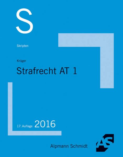 Produktbild: Skript Strafrecht AT 1