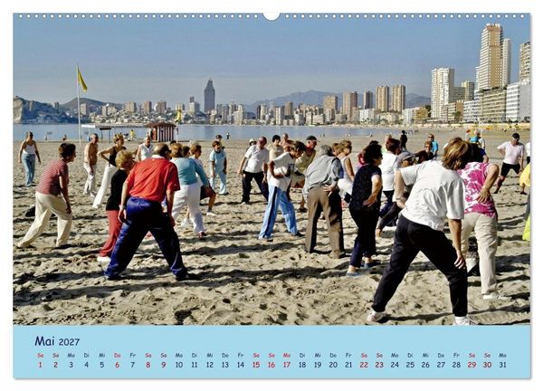 Produktbild: Benidorm (hochwertiger Premium Wandkalender 2027 DIN A2 quer), Kunstdruck in Hochglanz