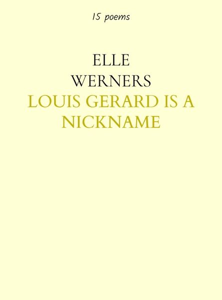 Produktbild: Louis Gerard Is a Nickname