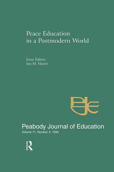 Produktbild: Peace Education in a Postmodern World