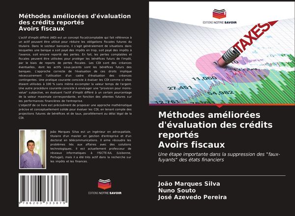 Produktbild: M&eacute;thodes am&eacute;lior&eacute;es d'&eacute;valuation des cr&eacute;dits report&eacute;s Avoirs fiscaux