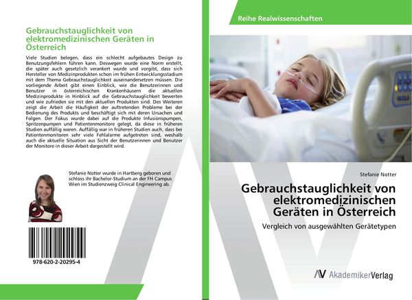 Produktbild: Gebrauchstauglichkeit von elektromedizinischen Ger&auml;ten in &Ouml;sterreich