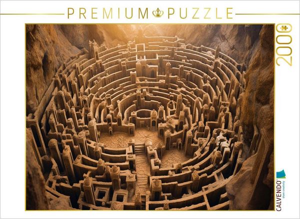Produktbild: CALVENDO Puzzle Pfad des R&auml;tsels | 2000 Teile Lege-Gr&ouml;&szlig;e 90x67cm Foto-Puzzle f&uuml;r gl&uuml;ckliche Stunden