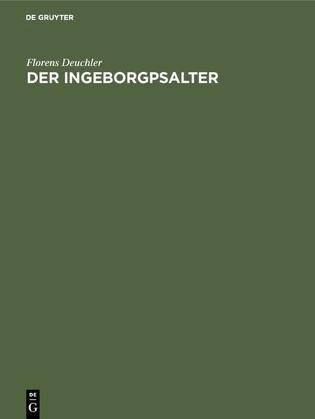 Produktbild: Der Ingeborgpsalter