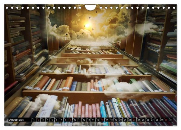 Produktbild: Traum und Fantasy. Reise durch surreale Wunderwelten (Wandkalender 2026 DIN A4 quer), CALVENDO Monatskalender