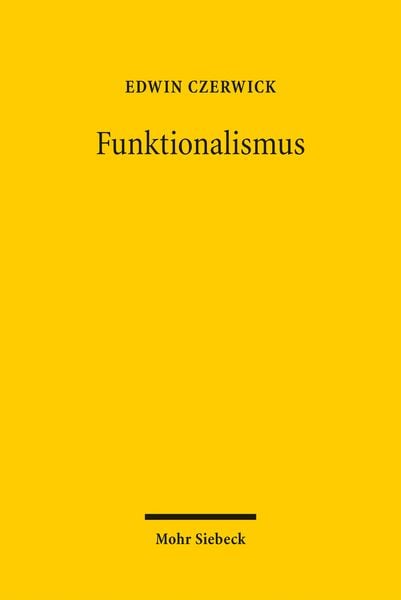 Produktbild: Funktionalismus