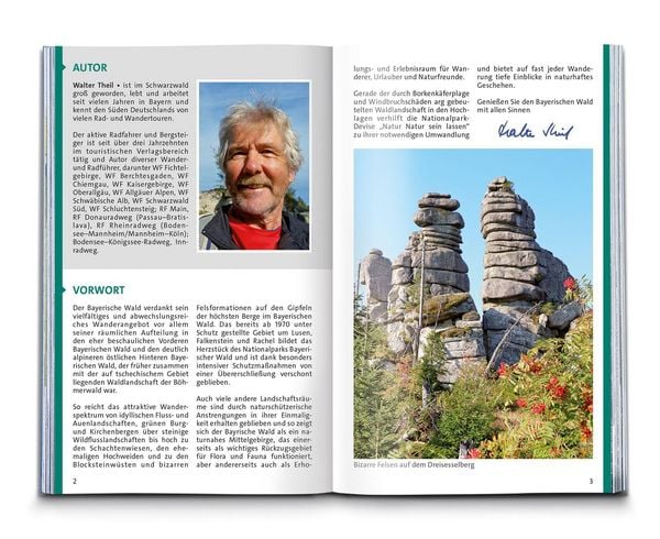 Produktbild: KOMPASS Wanderf&uuml;hrer Bayerischer Wald, Cham, Bodenmais, Zwiesel, Freyung, Passau, 60 Touren