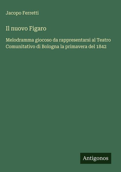 Produktbild: Il nuovo Figaro
