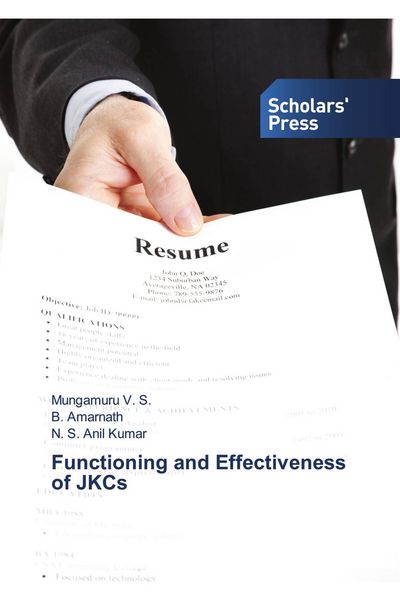 Produktbild: Functioning and Effectiveness of JKCs